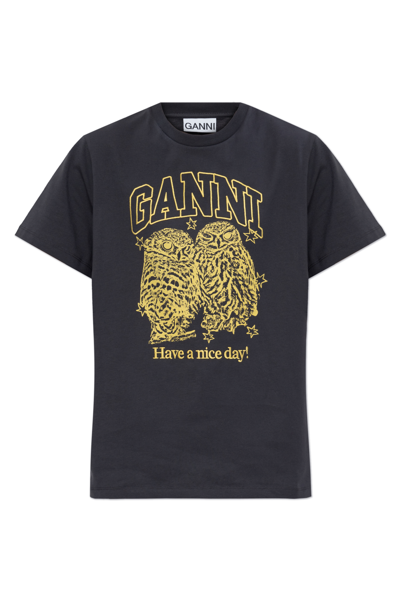 Ganni Printed T-shirt | Women's Clothing | Vitkac